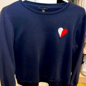 Sweatshirt with Heart